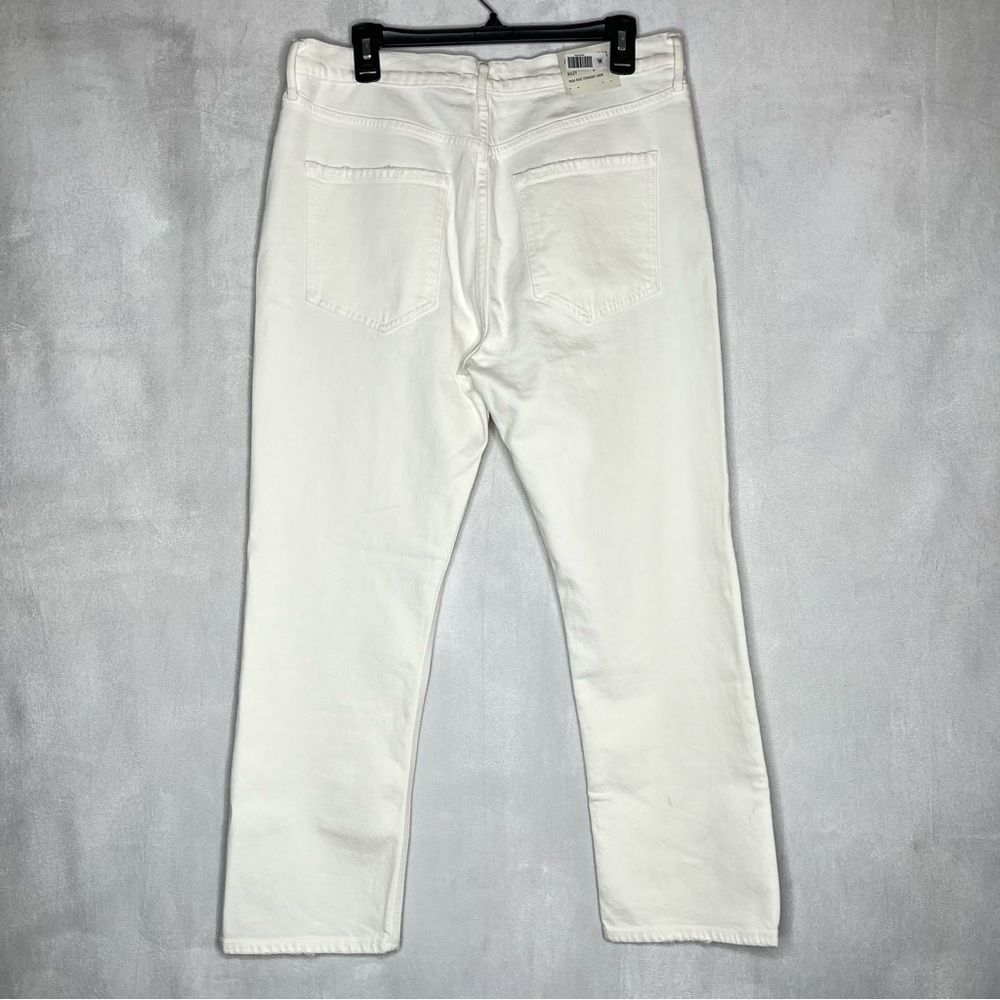 Agolde Riley High Rise Straight‎ Crop Jeans (Whip) - Picture 6 of 8